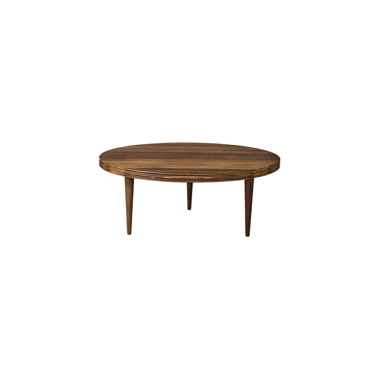 Sofabord Groove Coffee Table fra dk3 i røkt eik.