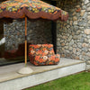 Lenestolen Lazy Lounge Chair fra HK Living i tekstilet Outdoor Bungalow.