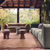 Sofa Nomad Couch treseter (244 cm) fra HKliving i Linen Burnt Ochre.