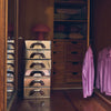 Skuffeseksjonen Chest fra HK Living i fargen Chrome med seks skuffer.