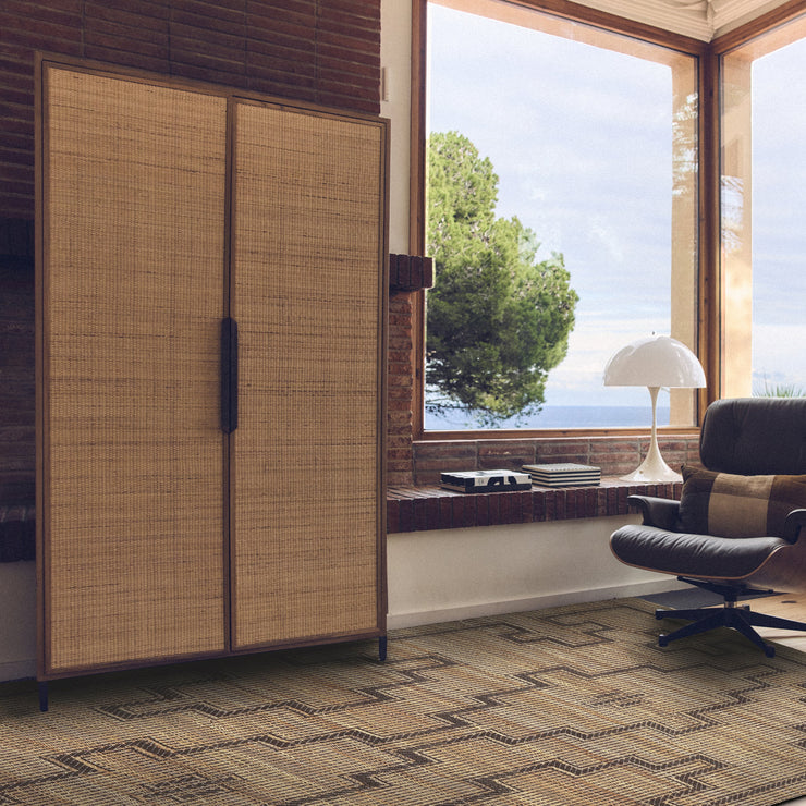 Skap Pioneer Rattan Cupboard fra HK Living