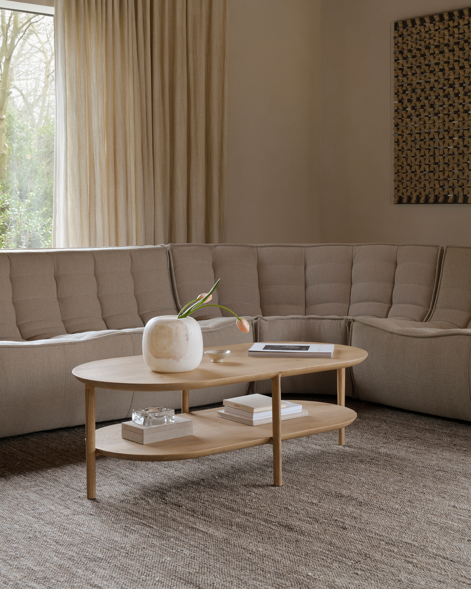 Sofabord Bok Coffee Table fra Ethnicraft.