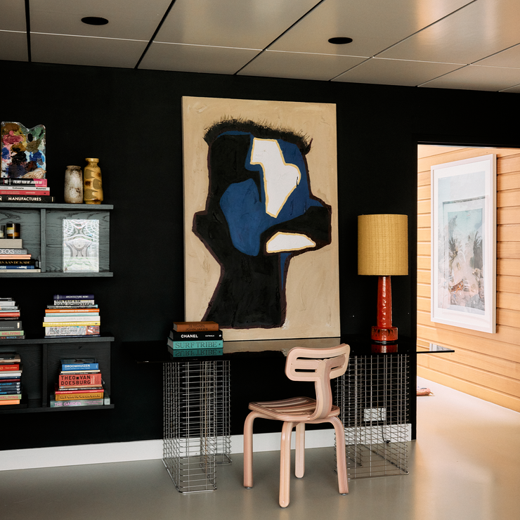 Maleri på linkanvas Mind Map 103 x 153 cm av Gabriella Fabien for HK Living.