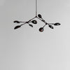 Drop Chandelier Mini med finish Burned Black.