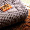 Lenestolen Lazy Lounge Chair fra HK Living i tekstilet Lobby
