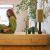 Kremfarget kommode Spacious Lowboard fra Hk Living