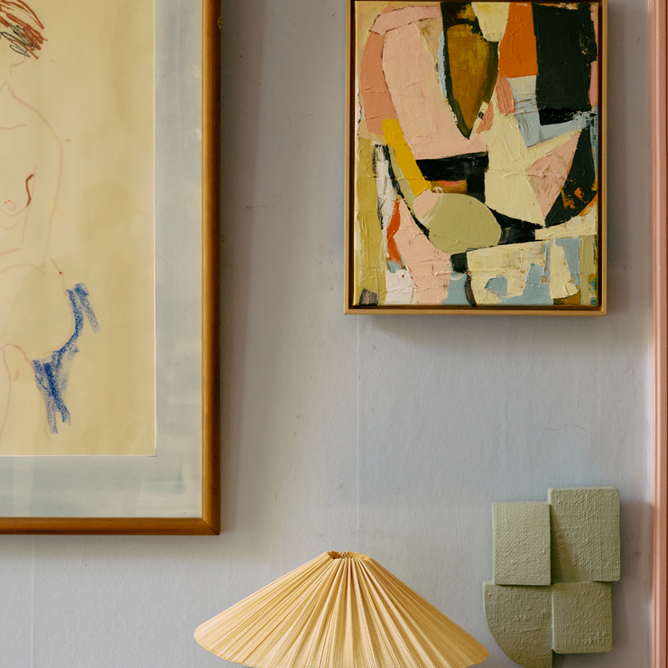 Maleri i ramme Framed Artwork Colour Compliment 43 x 53 cm fra HKliving.