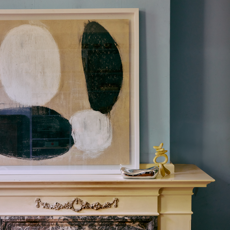 Maleri i ramme Framed Artwork Parallel 120 x 102 cm fra HKliving.