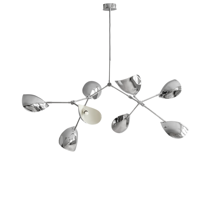 Taklampen Stingray fra 101 Copenhagen i krom