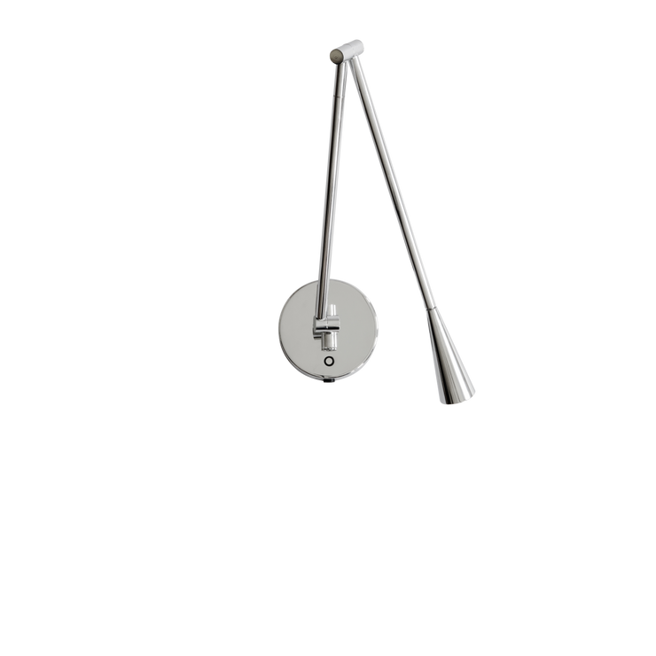 Vegglampen Snake Wall Lamp fra 101 Copenhagen i krom