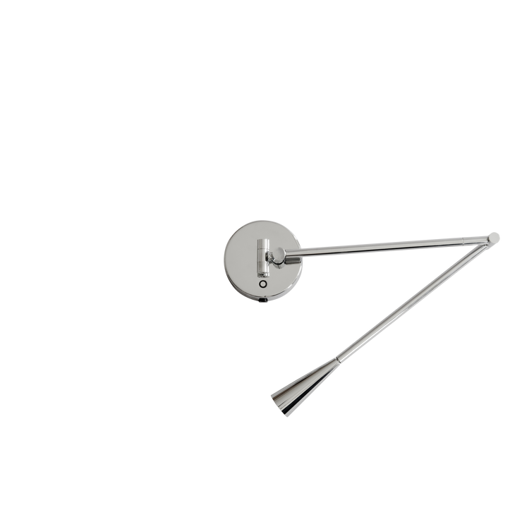 Vegglampen Snake Wall Lamp fra 101 Copenhagen i krom