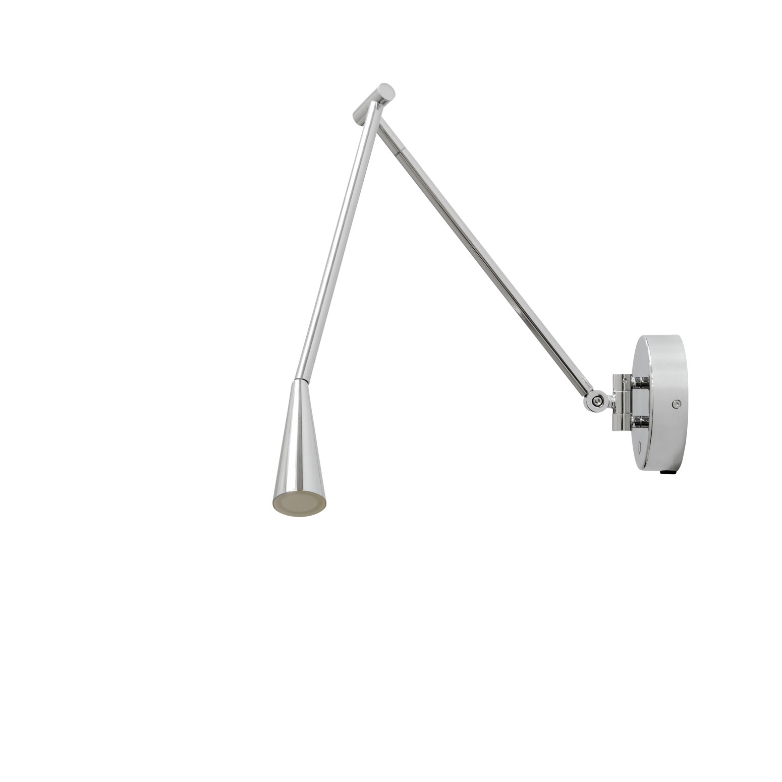 Vegglampen Snake Wall Lamp fra 101 Copenhagen i krom