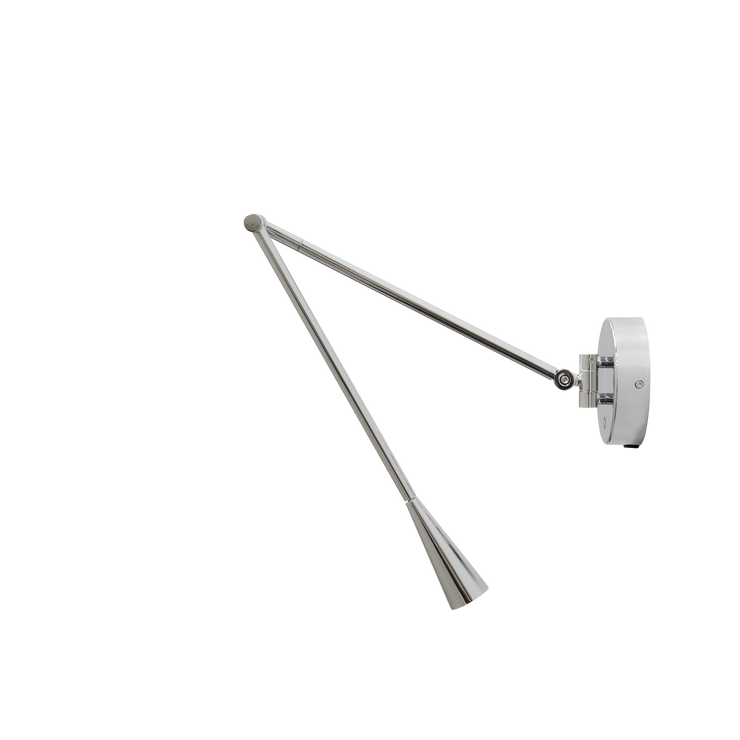 Vegglampen Snake Wall Lamp fra 101 Copenhagen i krom