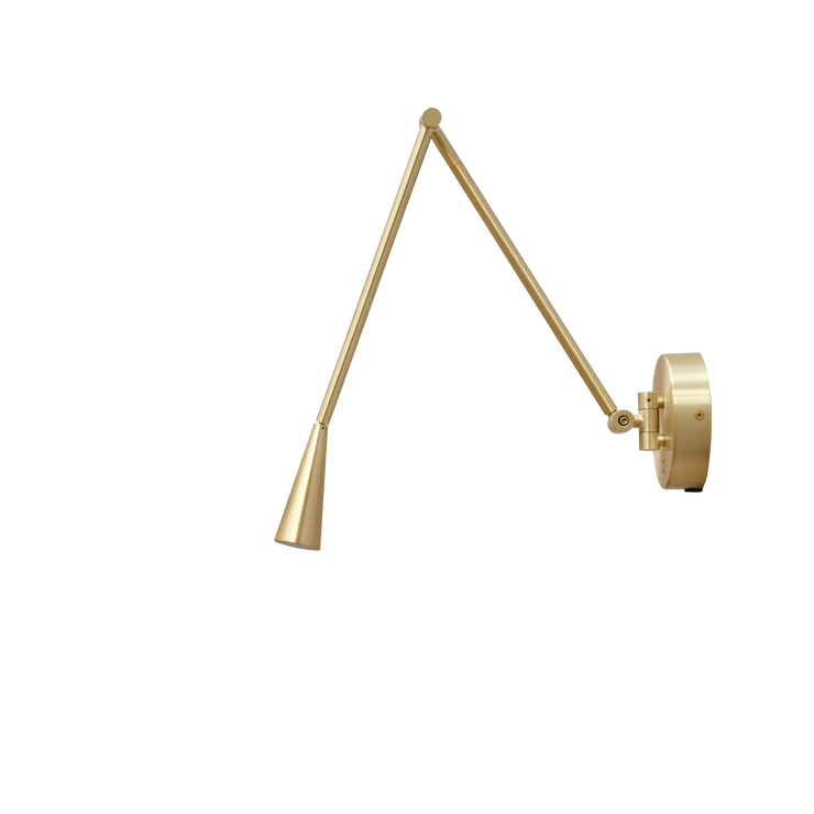 Vegglampen Snake Wall Lamp fra 101 Copenhagen i messing