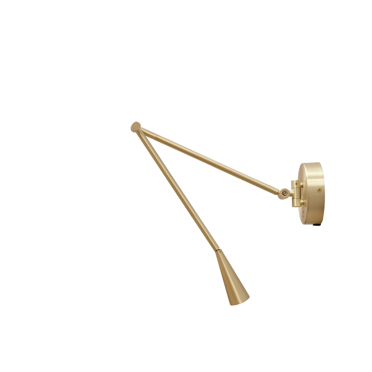 Vegglampen Snake Wall Lamp fra 101 Copenhagen i messing