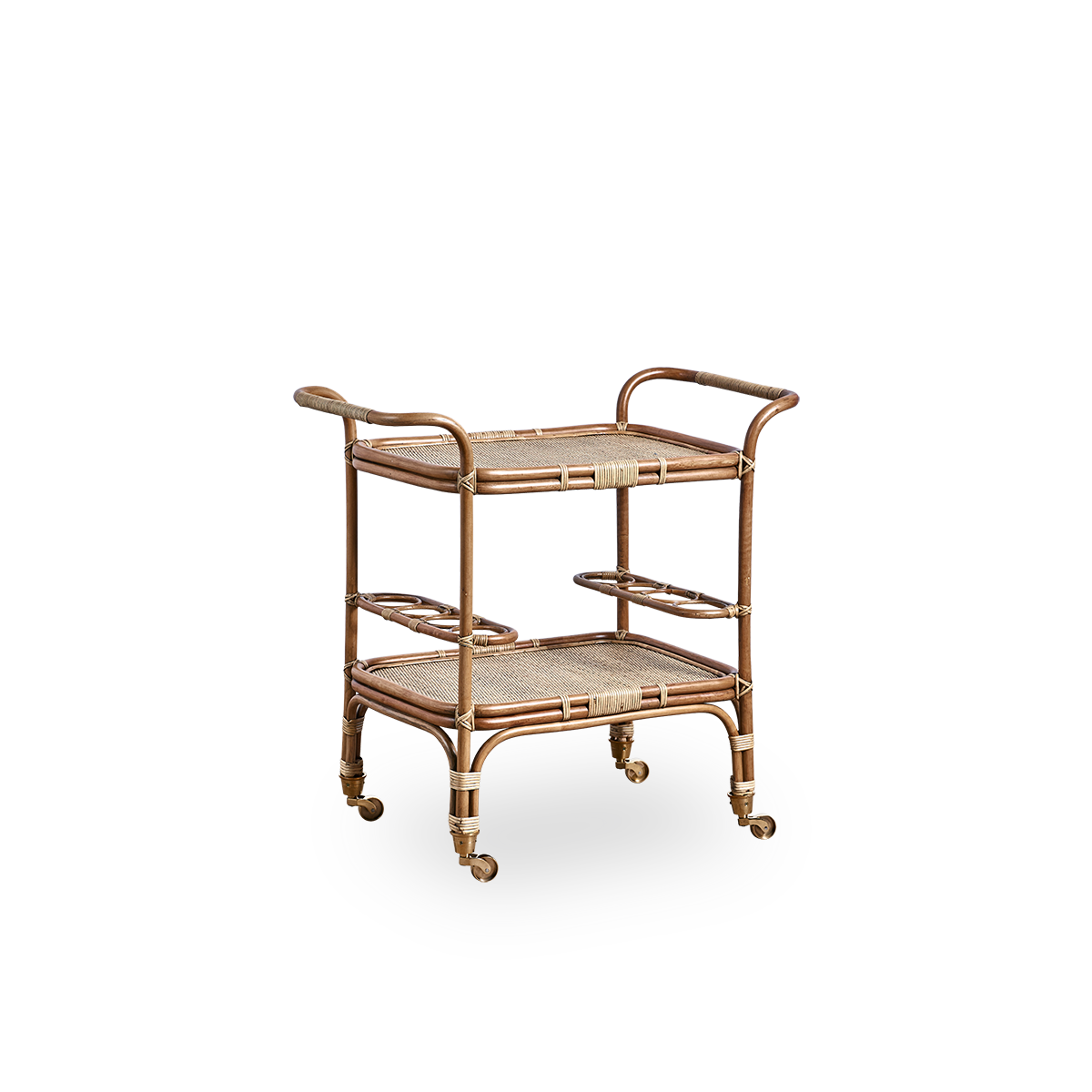 Tralle Carlo fra Sika Design i mørkebrun rotting