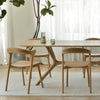 Spisestol Bok Dining Chair fra Ethnicraft med finish i oljet eik