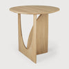 Sidebordet Geometric Side Table fra Ethnicraft i oljet eik