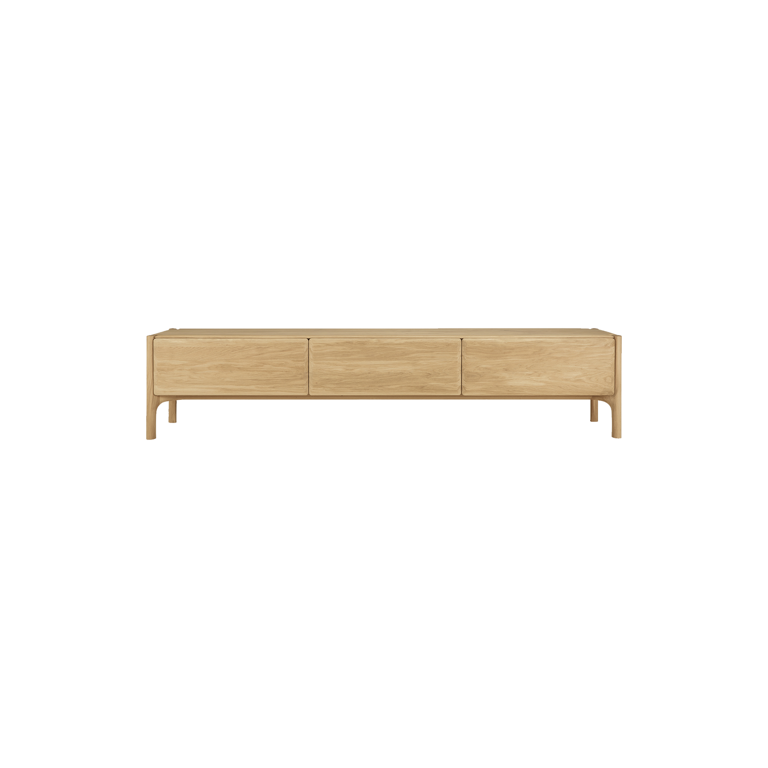 TV-benk Pl TV Cupboard fra Ethnicraft. Bredde 242 cm
