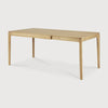 Spisebord Bok Dining Table Extendable fra Ethnicraft med finish i oljet eik