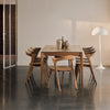Spisebord Bok Dining Table Extendable fra Ethnicraft med finish i oljet eik