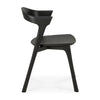 Spisestol Bok Dining Chair fra Ethnicraft med finish i svartlakkert eik