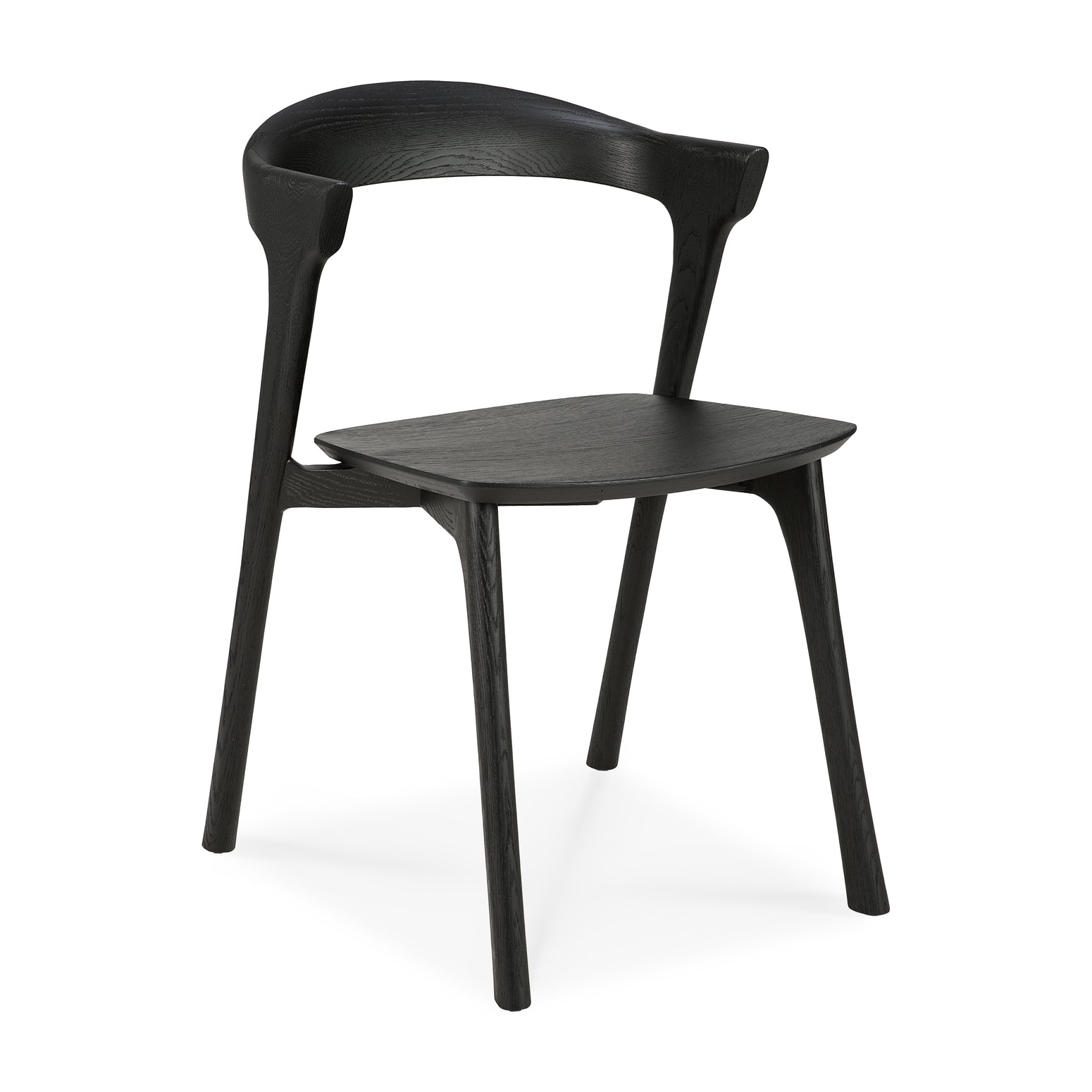 Spisestol Bok Dining Chair fra Ethnicraft med finish i svartlakkert eik