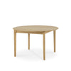 Spisebord Bok Dining Table Extendable Round fra Ethnicraft med finish i oljet eik