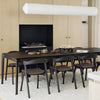 Spisebord Bok Dining Table Extendable fra Ethnicraft med finish i brunlakkert eik