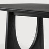 Spisebord Geometric Dining Table fra Ethnicraft med finish i svartlakkert eik