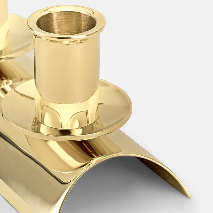 Adventsstake Advent Candle Holder i messing fra Skultuna