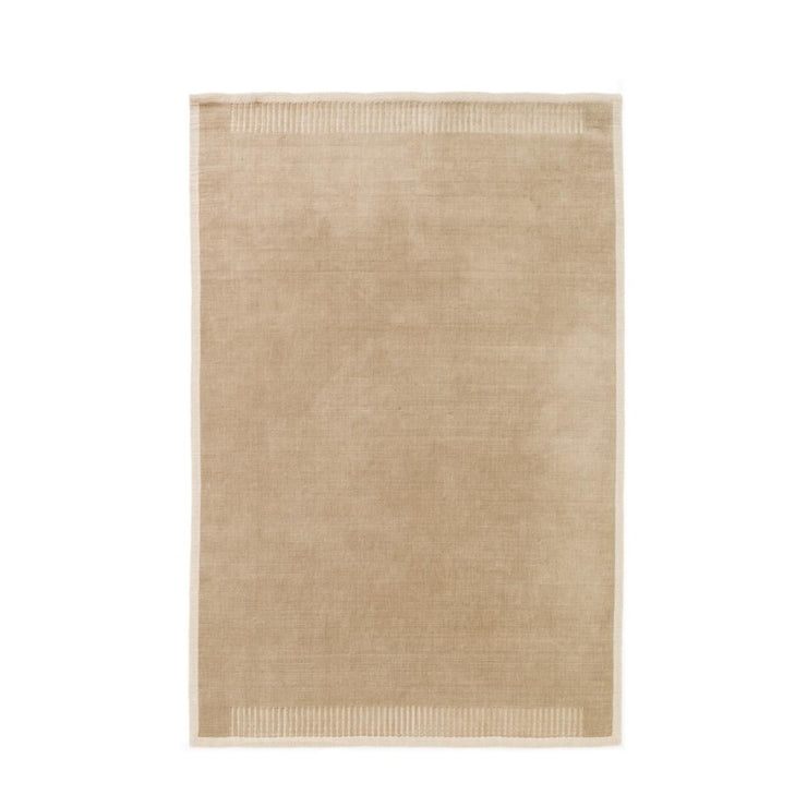 Teppe Duomo Rug fra Audo Copenhagen i størrelsen 200x300 cm og fargen Limestone Beige