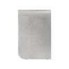 Sidebord Volume fra Audo Copenhagen i aluminium, sett fra siden