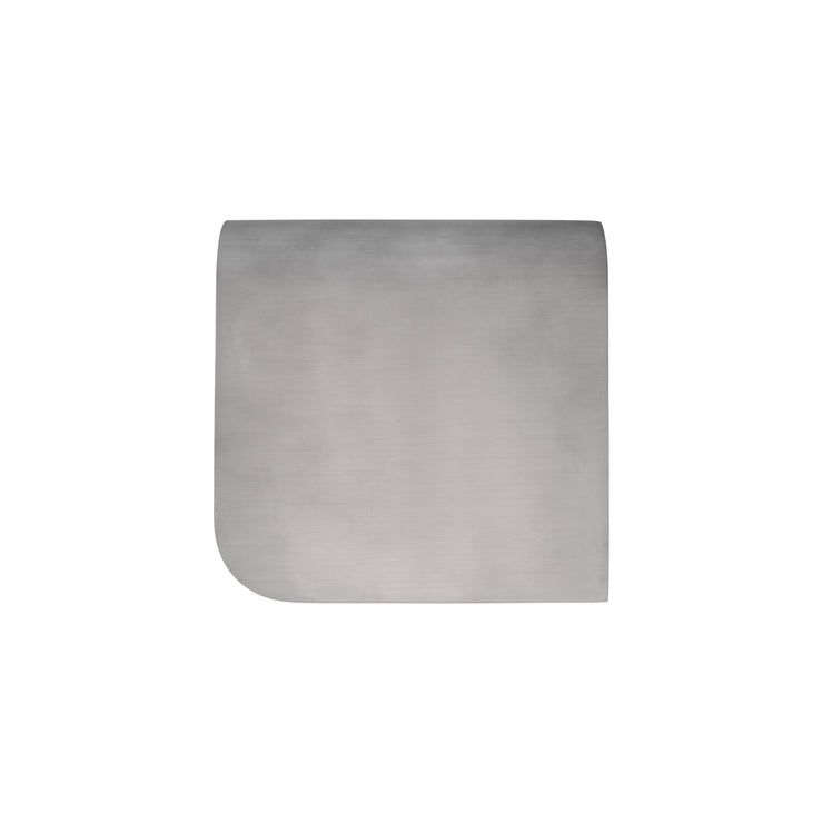 Sidebord Volume fra Audo Copenhagen i aluminium, sett ovenfra