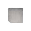 Sidebord Volume fra Audo Copenhagen i aluminium, sett ovenfra