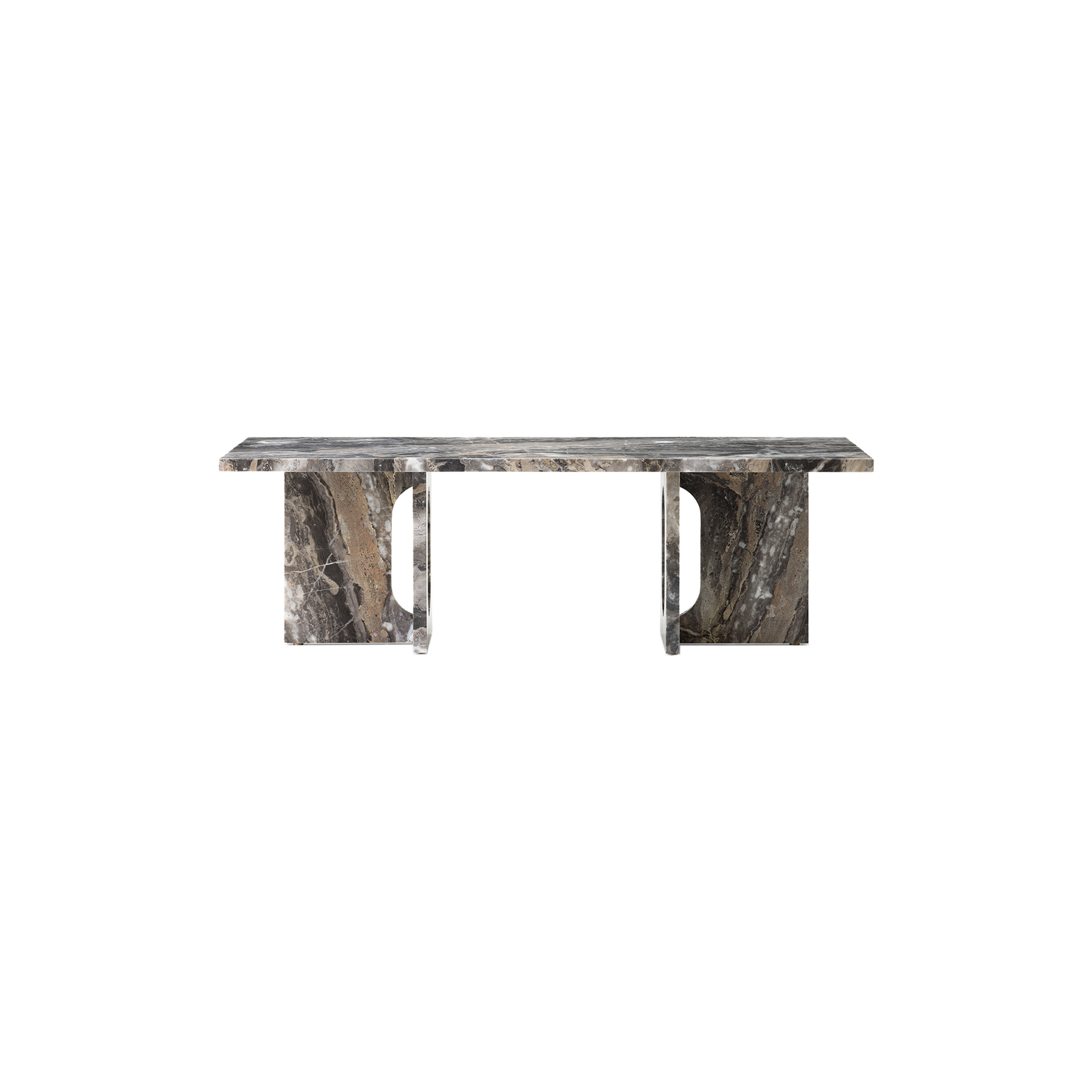 Sofabord Androgyne Lounge Table Grey Galaxy Marble fra Audo Copenhagen.
