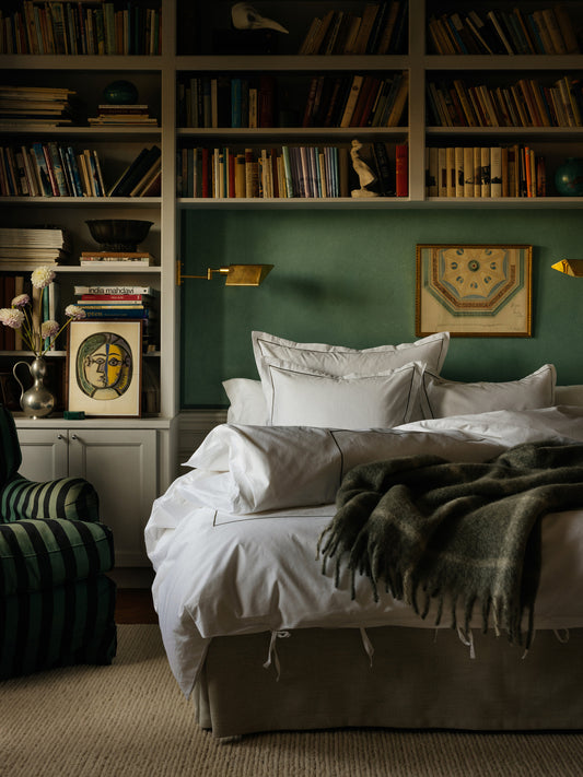 Nuvola er Mille Nottis mest eksklusive sengetøy – laget i kjemmet bomullssateng med hele 800 tråder per tomme. Følelsen er silkemyk og stoffet har en fantastisk glans.