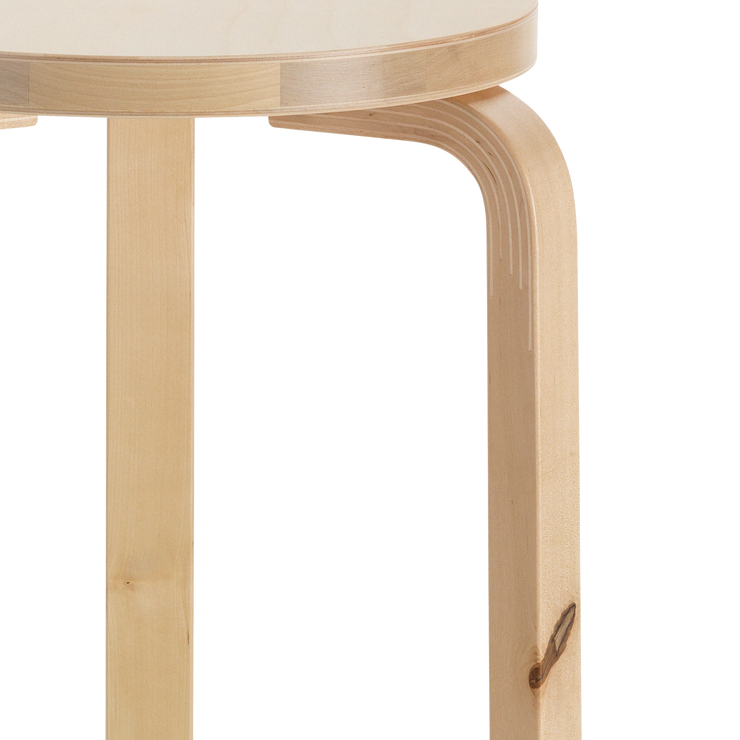 Smaskrake Stool Krakk Stool 60 Villbjørk (wild birch) – OsloDeco