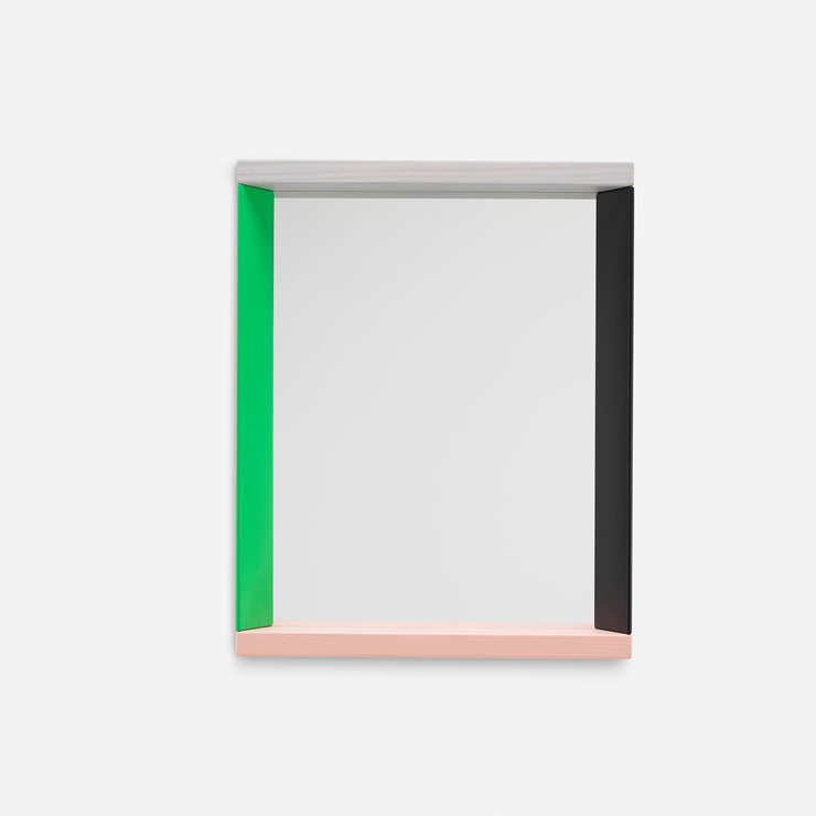 Speil Colour Frame Mirror fra Vitra, small / green pink