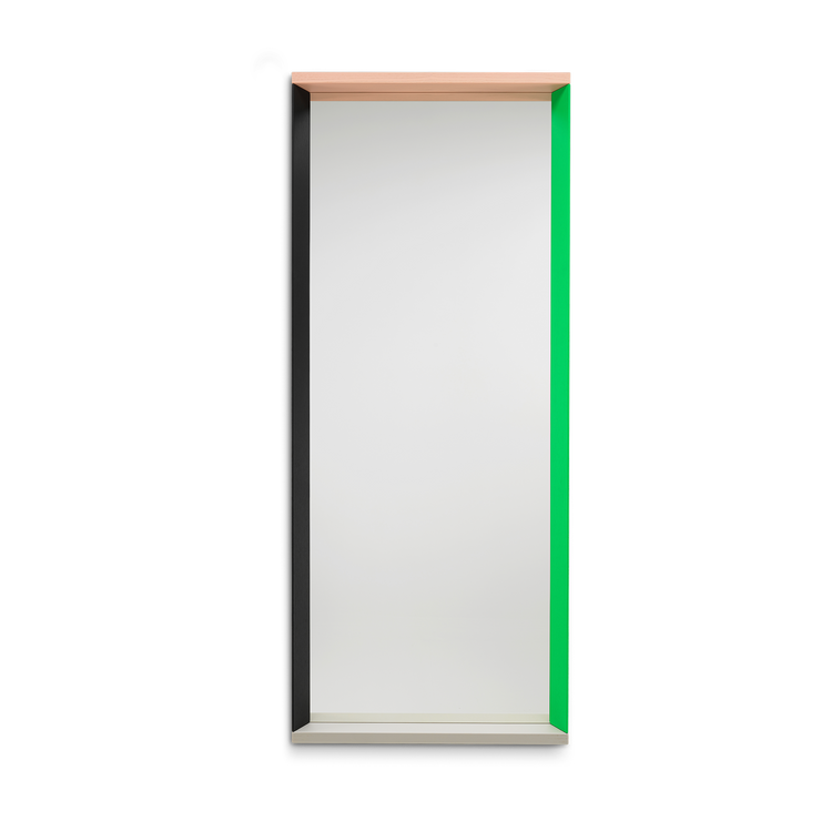 Speil Colour Frame Mirror fra Vitra, large/ green pink