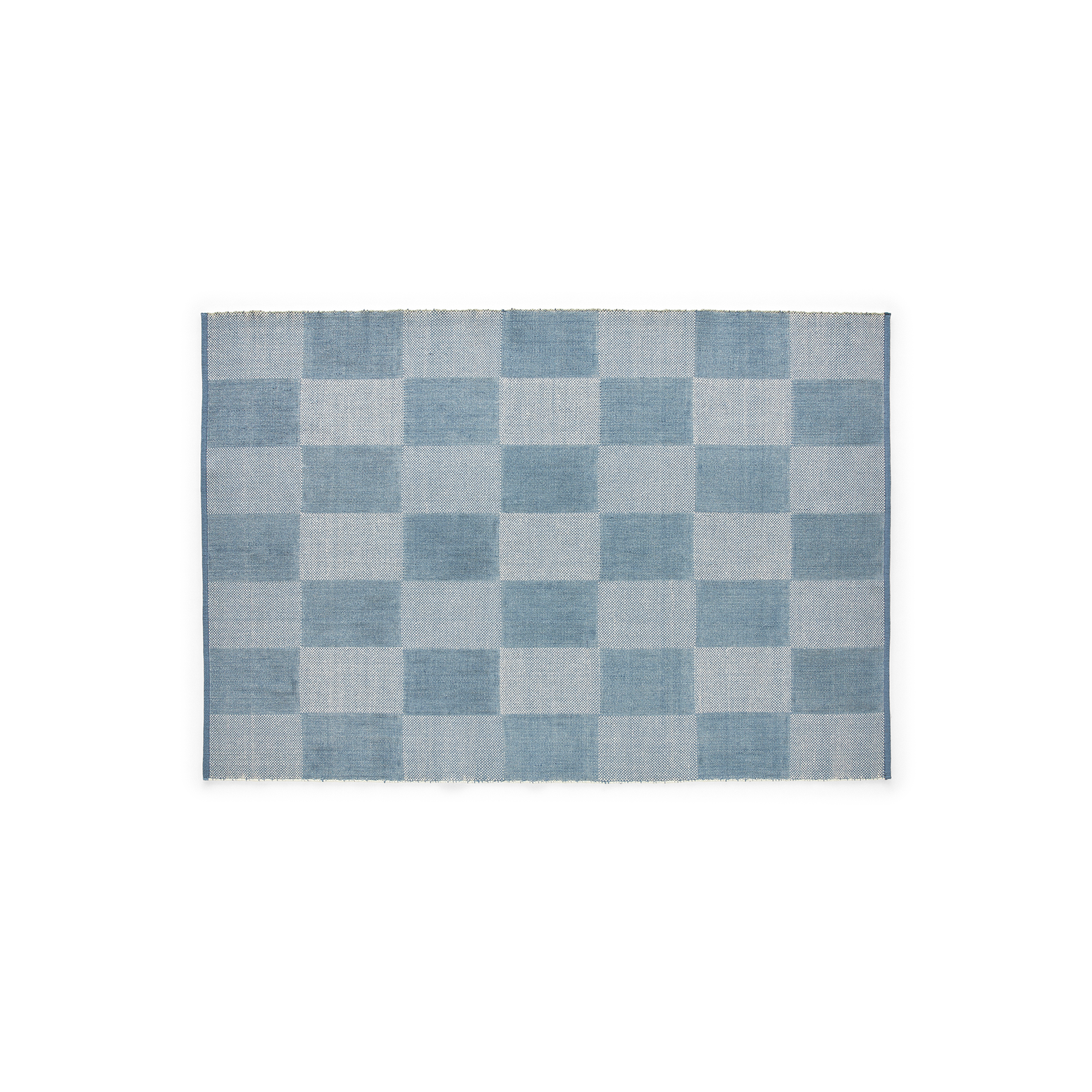 Teppe Check Rug fra Hay: 140 x 200 cm Light Blue