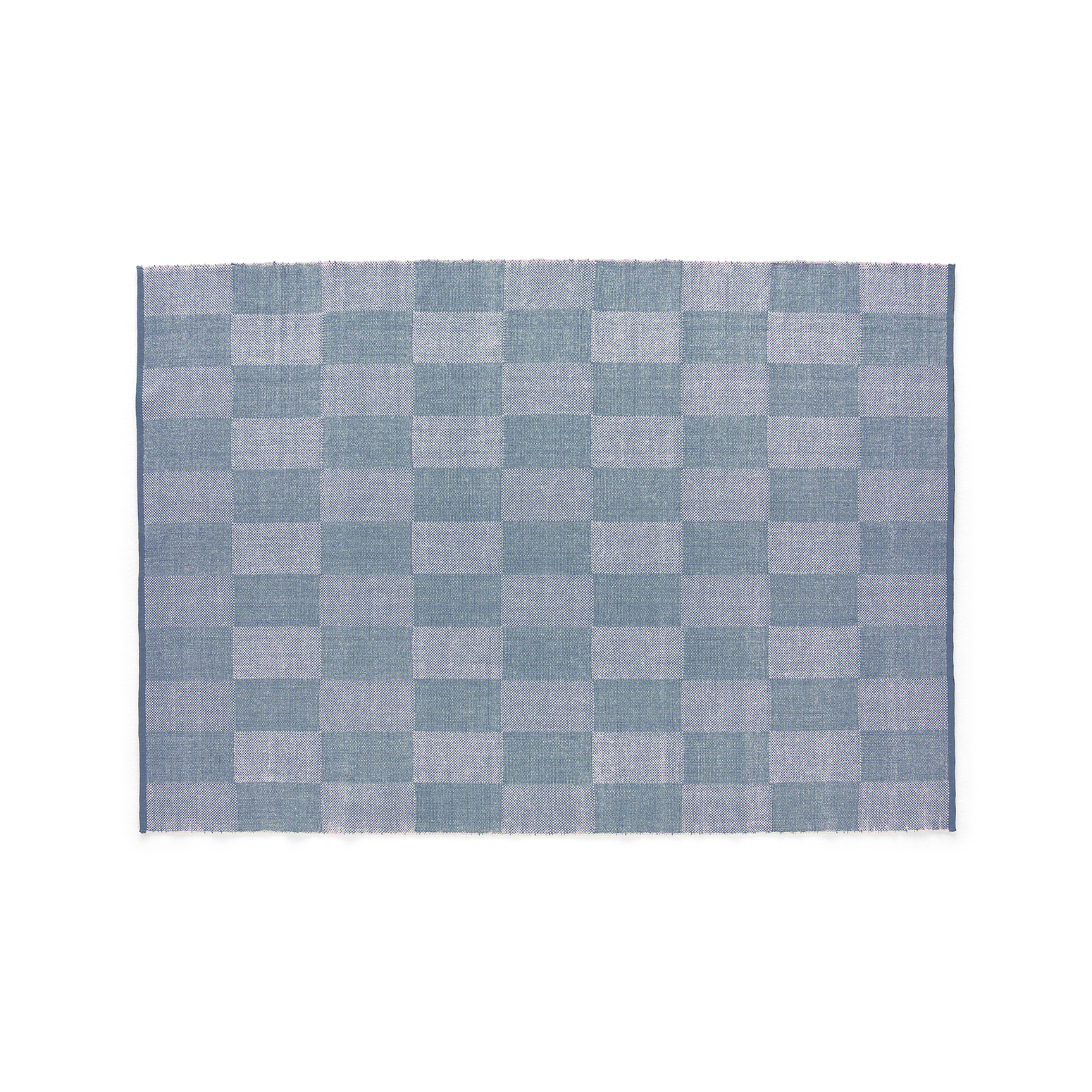 Teppe Check Rug fra Hay: 170 x 240 cm Light Blue