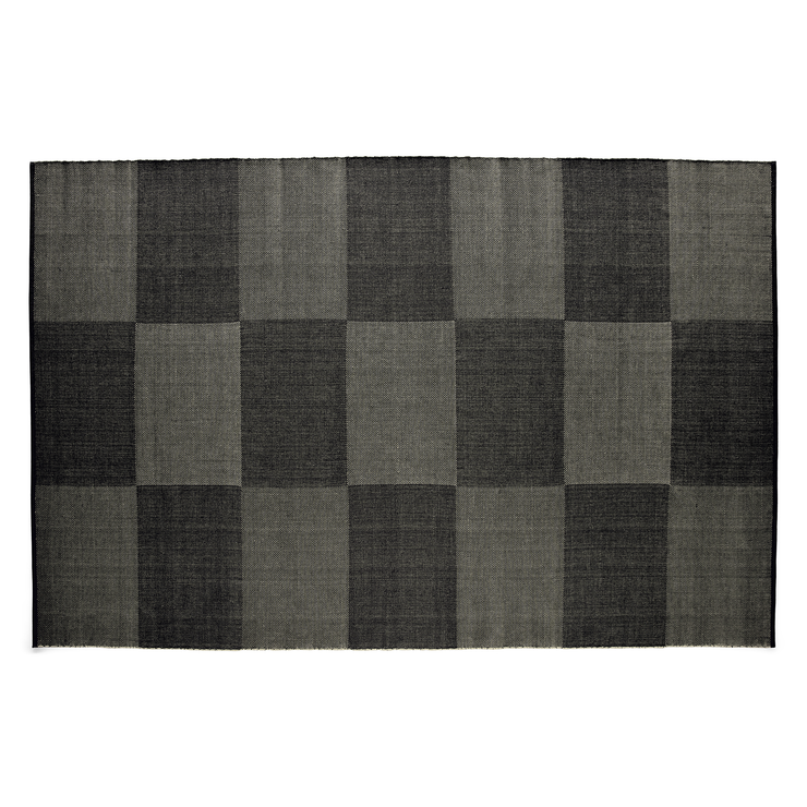 Check Rug fra Hay: 200 x 300 cm Black