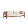 Sofa Arbour 3-seter valnøtt, tekstil Hallingdal 220