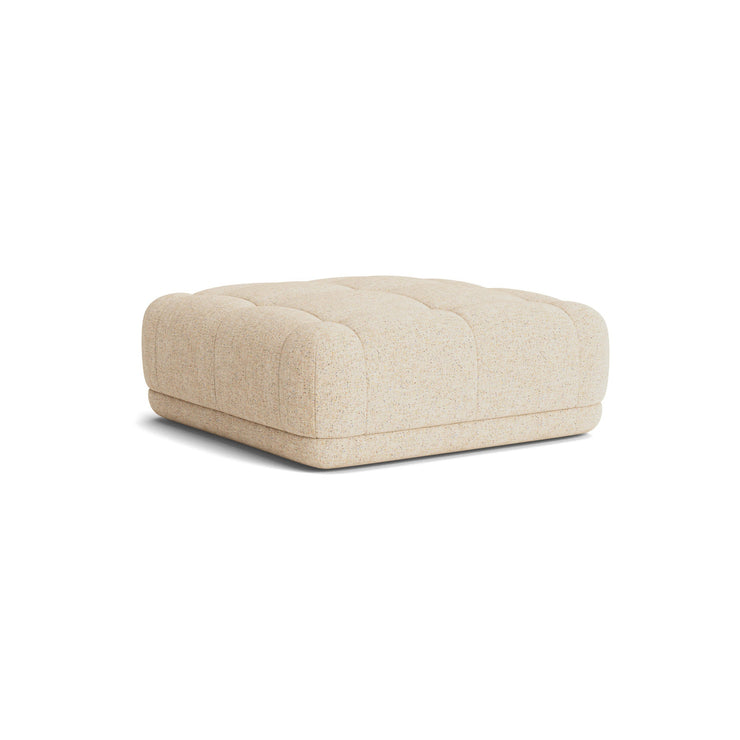 Puff Quilton Ottoman 05 fra Hay, i tekstil Bolgheri LGG60