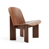Chisel Lounge Chair fra Hay i valnøtt.