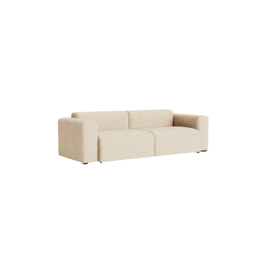 Sofa Mags Low armrest 2,5-seter fra Hay, kombinasjon 1, tekstil Bolgheri LGG60
