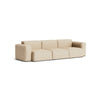 Sofa Mags Soft Low 3-seter fra Hay med tekstil Hallingdal 220