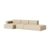 Sofa Mags Soft Low 3-seter, kombinasjon 4, tekstil Hallingdal, farge 220