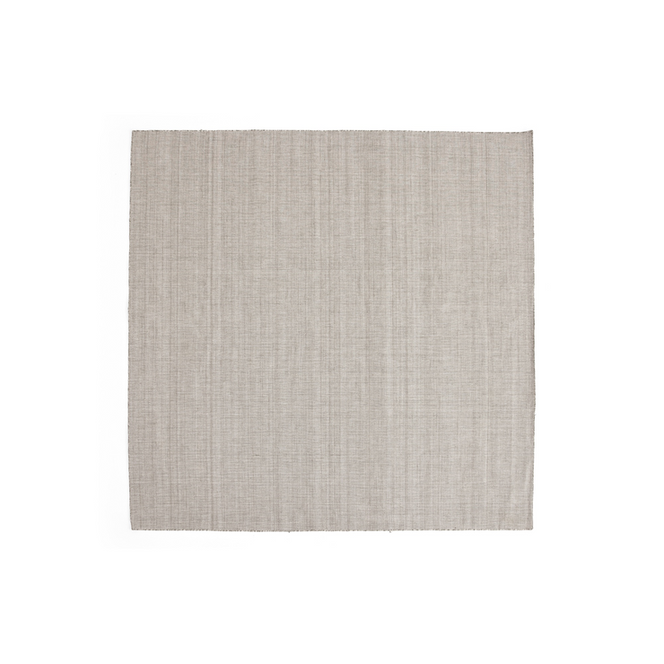 Lysegrått teppe Haze Rug fra Hay, kvadratisk (230x230 cm) i fargen Light Grey
